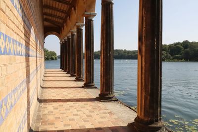 Corridor of building