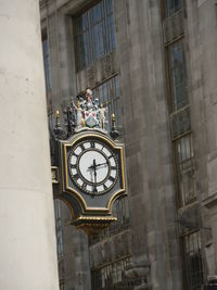 Low angle view of clock tower