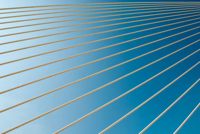 Low angle view of blue sky