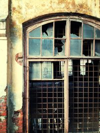 Window of old building