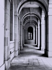 Corridor of building