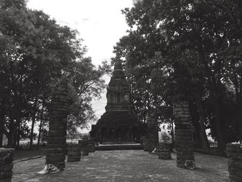 View of a temple