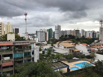 Cityscape against sky