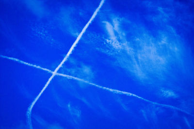 Close-up of blue abstract background