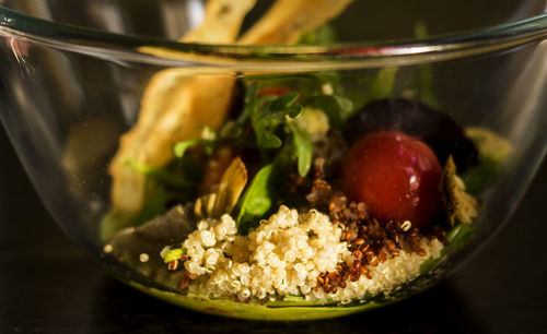 Close-up of salad in bowl