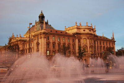 View of historic building against sky