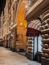 Low angle view of temple