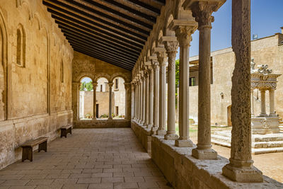 Corridor of building