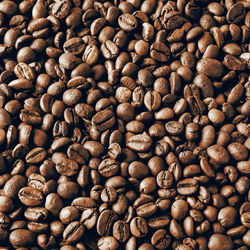 Full frame shot of coffee beans