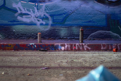 Graffiti on wall