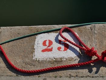 Close-up of rope