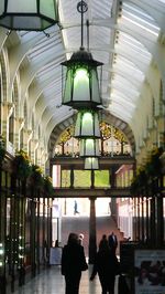 Corridor of building