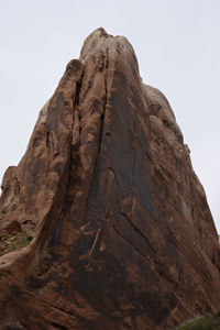 Towering rincon along halls creek in the capitol reef backcountry.