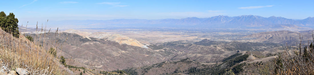 Aerial view of landscape