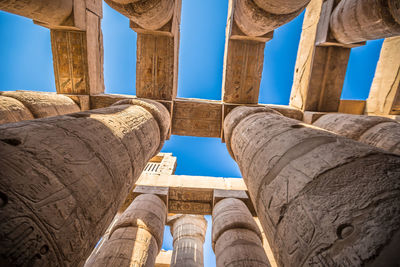 Low angle view of a temple