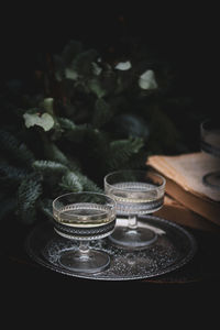 Close-up of drink on table