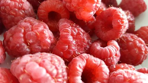 Full frame shot of strawberries