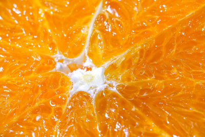 Full frame shot of orange fruit