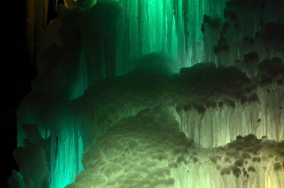 Low angle view of cave