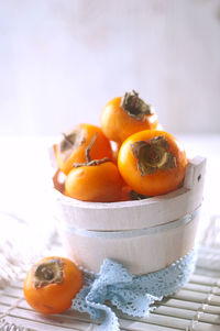 Close-up of food in plate on table