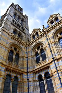 Low angle view of historical building