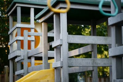 Close-up of gate
