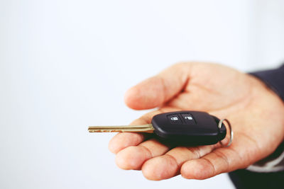 New car keys with special low interest loan offers.