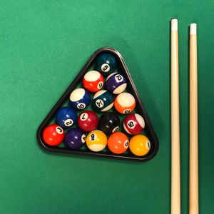 High angle view of ball on pool table