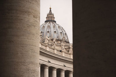 Low angle view of cathedral