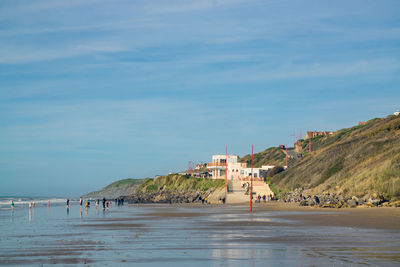 Late october on Équihen-plage