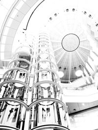 Low angle view of ceiling