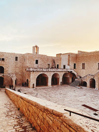 View of historic building against sky