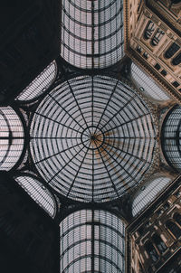 Low angle view of ceiling