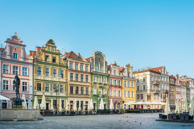 View of buildings in city