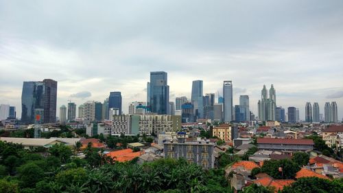 View of cityscape against sky