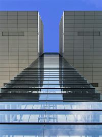 Low angle view of modern building
