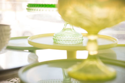 Close-up of cake on table