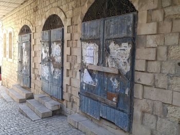 Old ruin building