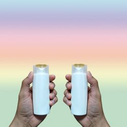 Close-up of hand holding drink