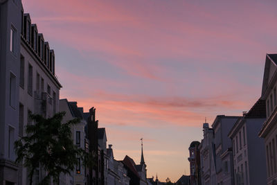 The city of flensburg in germany