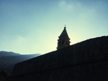 Low angle view of a church