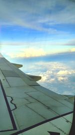 Clouds over the sea