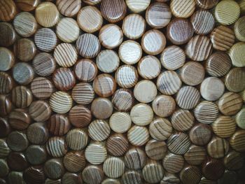 Full frame shot of beans