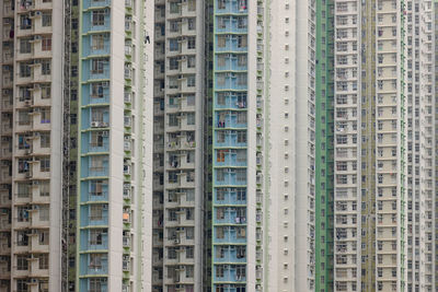 Full frame shot of residential buildings