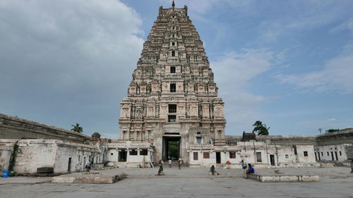 View of old building against sky