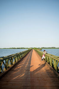 Boardwalk, iberá national park.