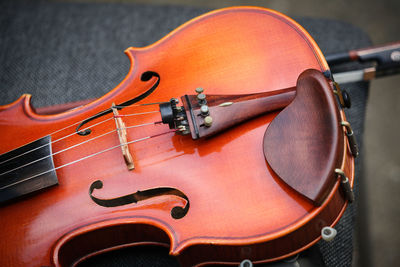 Close-up of musical instrument