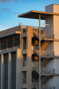 Low angle view of building against sky