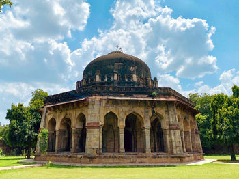 Low angle view of church