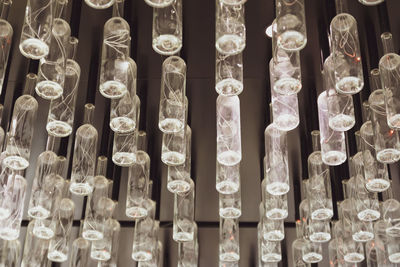 Full frame shot of wine glass